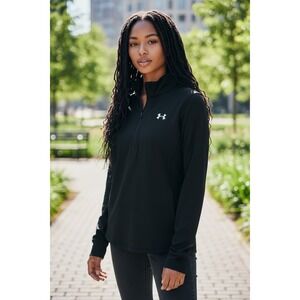 Under Armour Black Quarter-Zip Light Weight Pullover